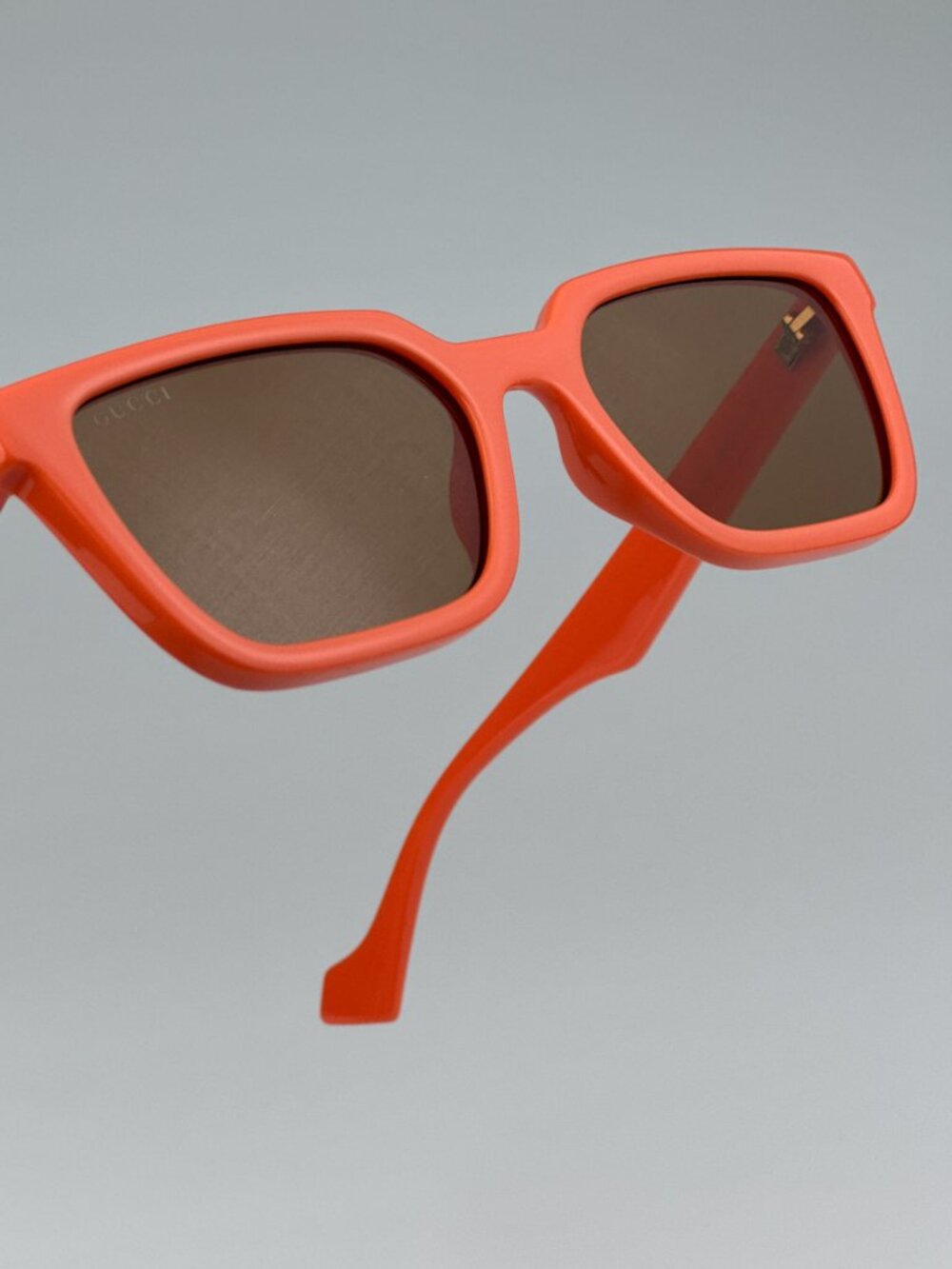 GUCCI GG1539S 004 ORANGE SQUARE SUNGLASSES
